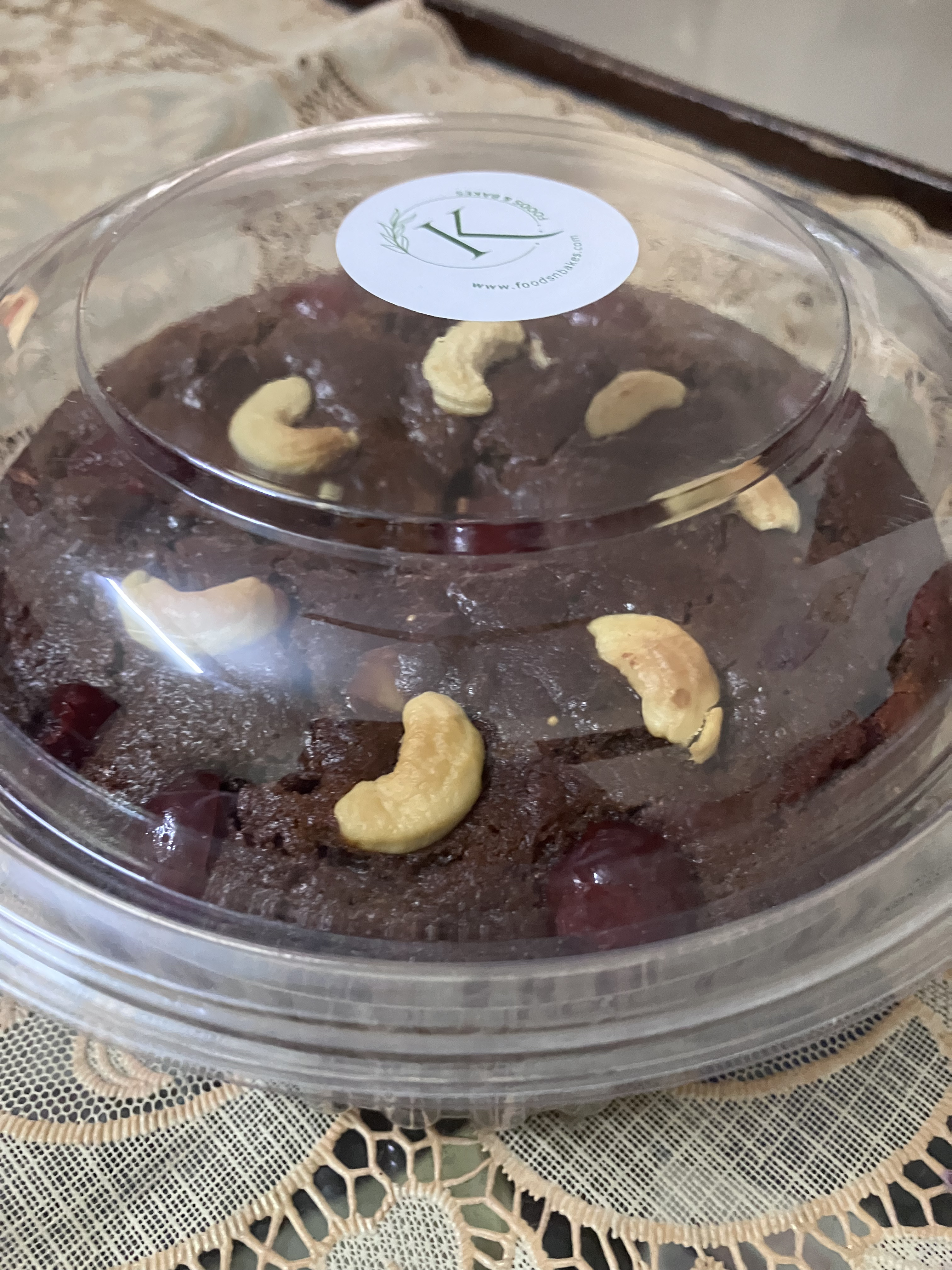 Royal Dry Fruit Plum Cake